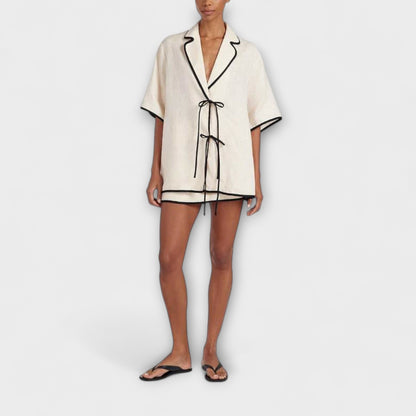 LUAEN – Conjunto agradable con rayas negras