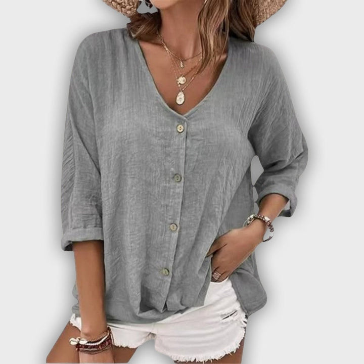 Camisa Verónica diaria elegante y cómoda para mujeres