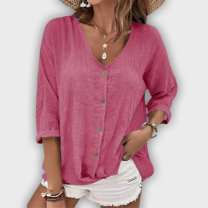 Camisa Verónica diaria elegante y cómoda para mujeres