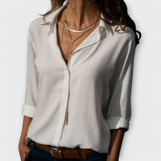Camisa Mona Elegante Clásica para Máxima Comodidad