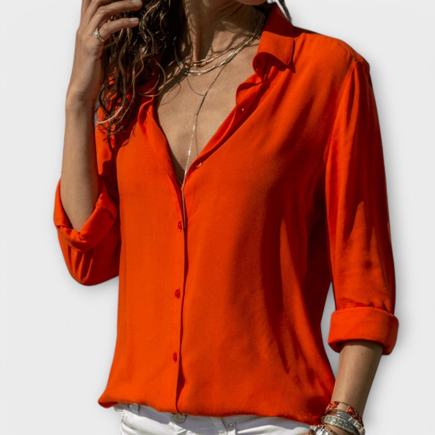 Camisa Mona Elegante Clásica para Máxima Comodidad