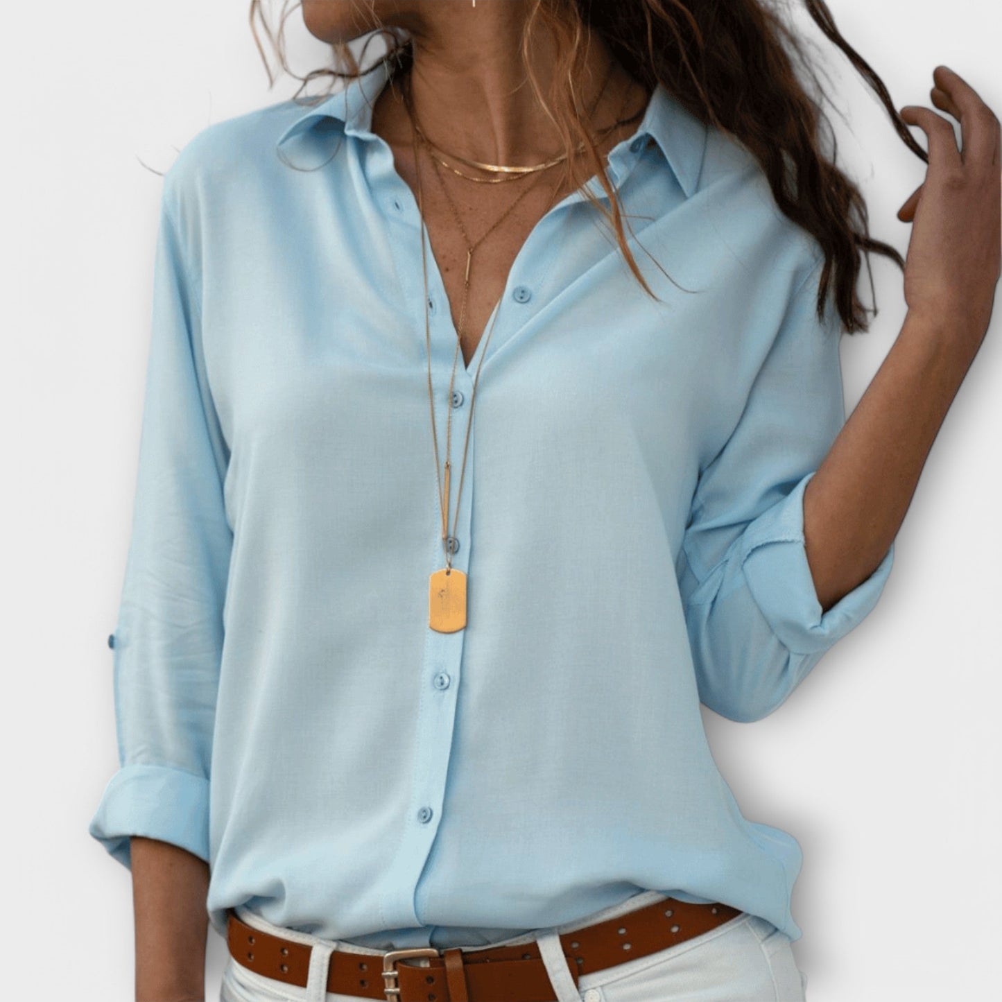Camisa Mona Elegante Clásica para Máxima Comodidad