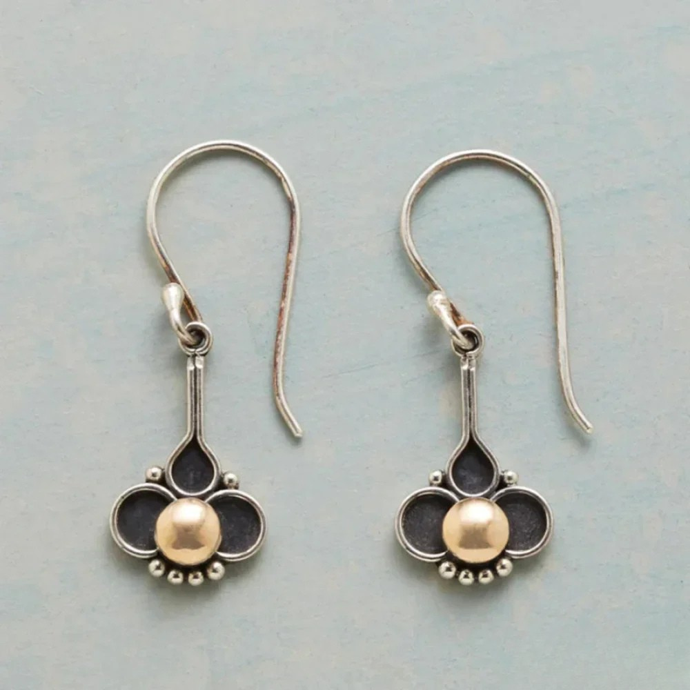 Pendientes de perlas bohemios - Colección Laura