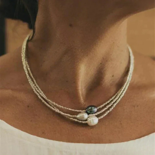 Collar de perlas de lujo - Joyas de Laura