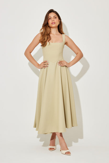 Emilia™ | Vestido midi fluido eterno