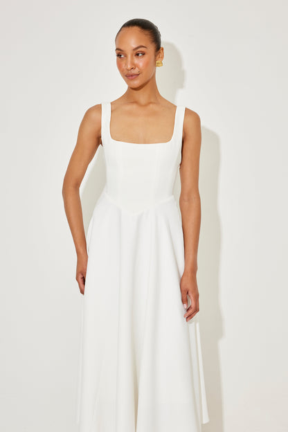 Emilia™ | Vestido midi fluido eterno