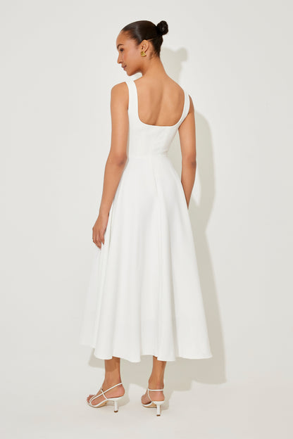 Emilia™ | Vestido midi fluido eterno