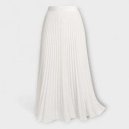 Falda Maxi Plisada Apricot - Elegancia y Comodidad en Cada Paso