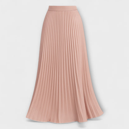Falda Maxi Plisada Apricot - Elegancia y Comodidad en Cada Paso