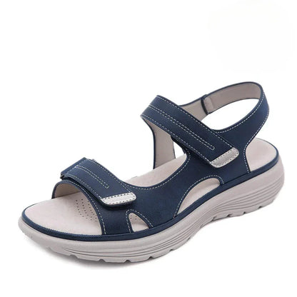 Sandalias cómodas con tira de velcro