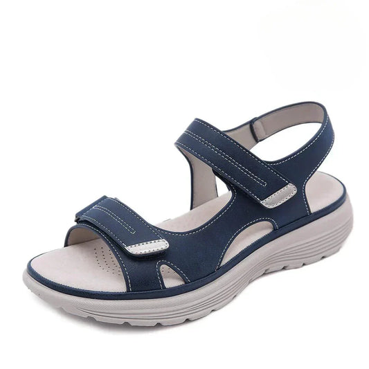Sandalias cómodas con tira de velcro