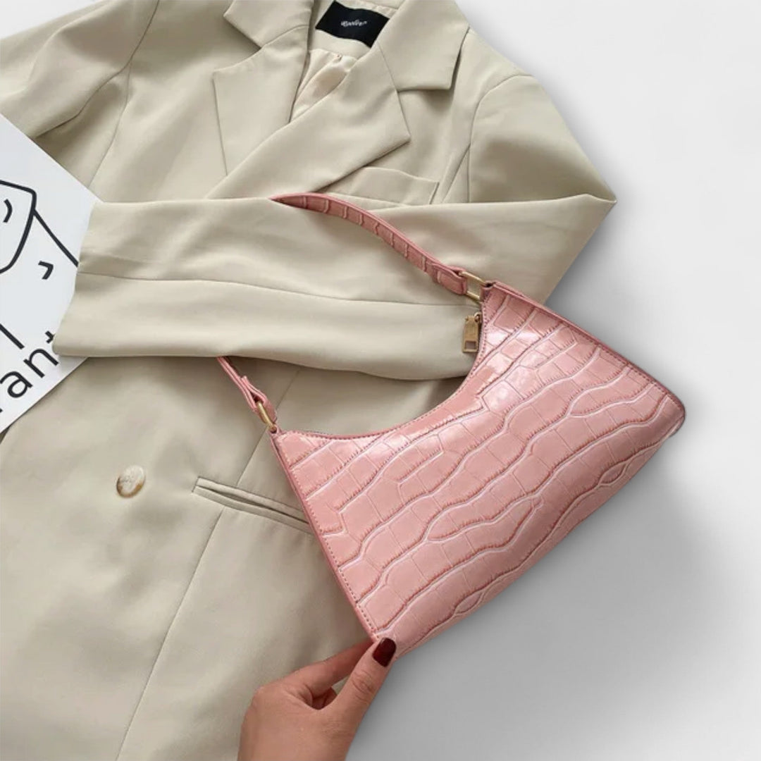 Bolso de cuero brillante Lahora - Estilo y funcionalidad perfecta