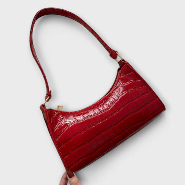 Bolso de cuero brillante Lahora - Estilo y funcionalidad perfecta