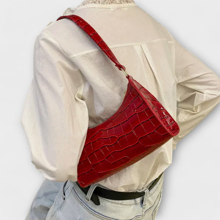 Bolso de cuero brillante Lahora - Estilo y funcionalidad perfecta