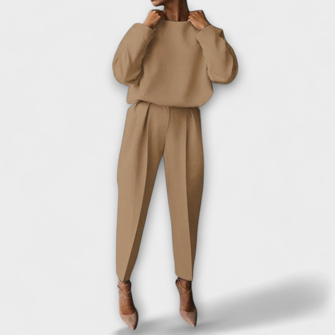 Liyuli – Conjunto de dos piezas con elegancia ligera