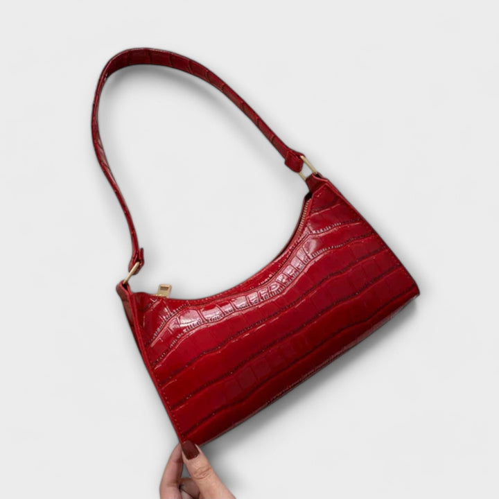 Bolso de cuero brillante Lahora - Estilo y funcionalidad perfecta