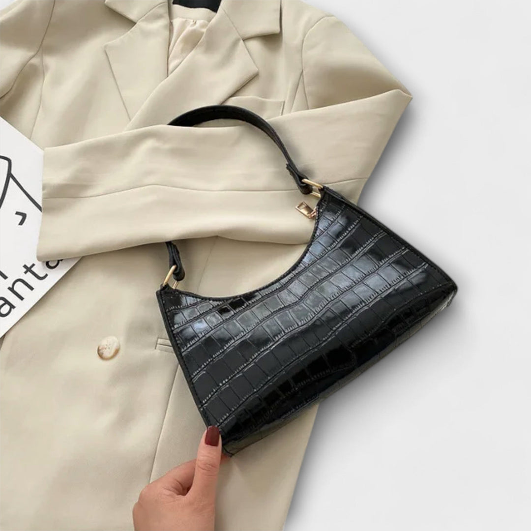 Bolso de cuero brillante Lahora - Estilo y funcionalidad perfecta