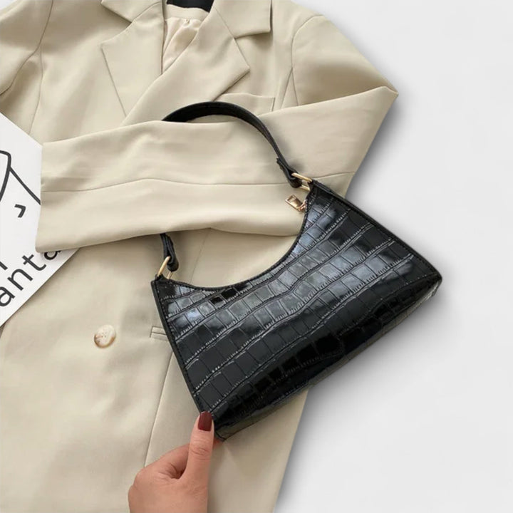 Bolso de cuero brillante Lahora - Estilo y funcionalidad perfecta