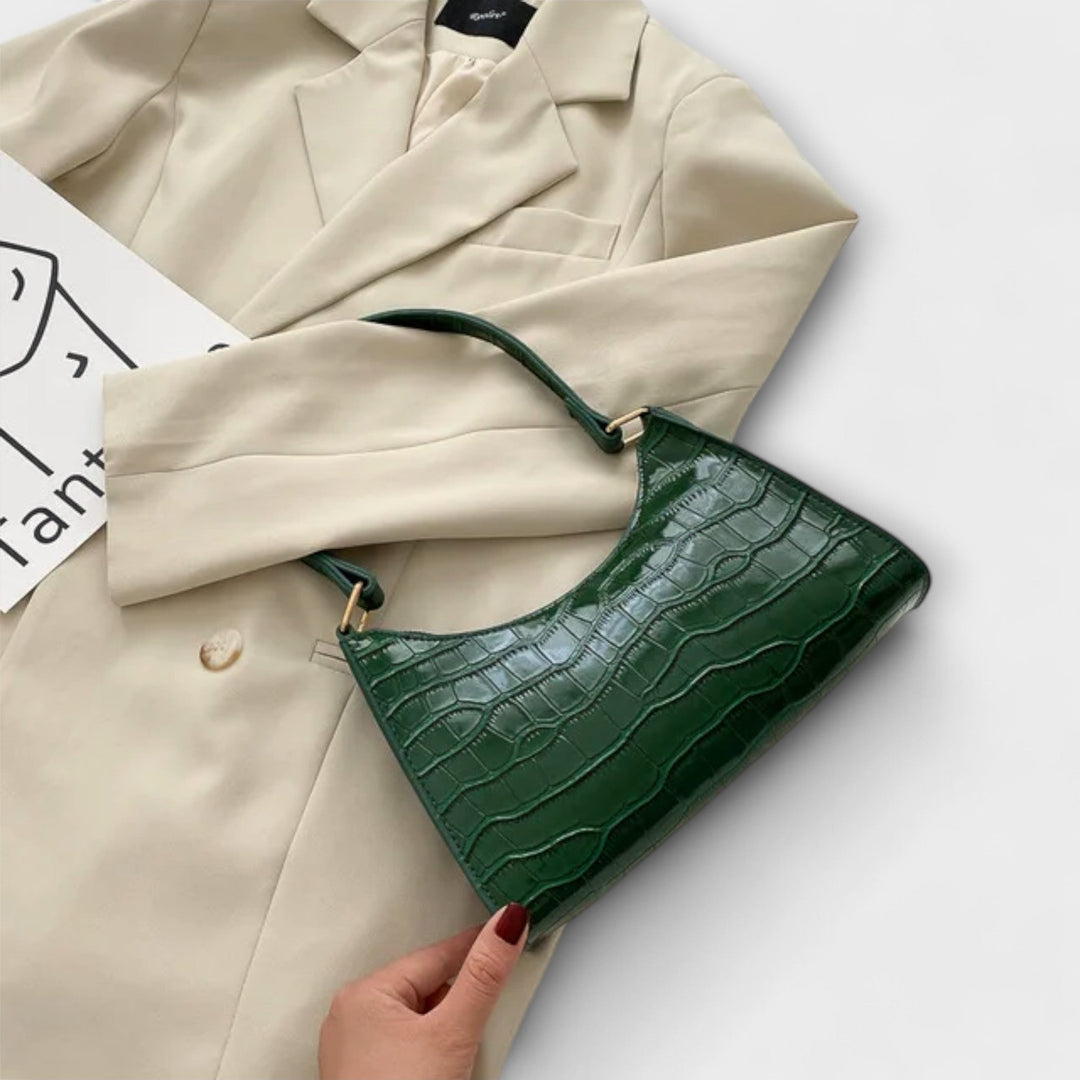 Bolso de cuero brillante Lahora - Estilo y funcionalidad perfecta