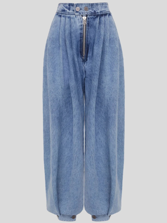 Ouna | Jeans de globo de cintura alta