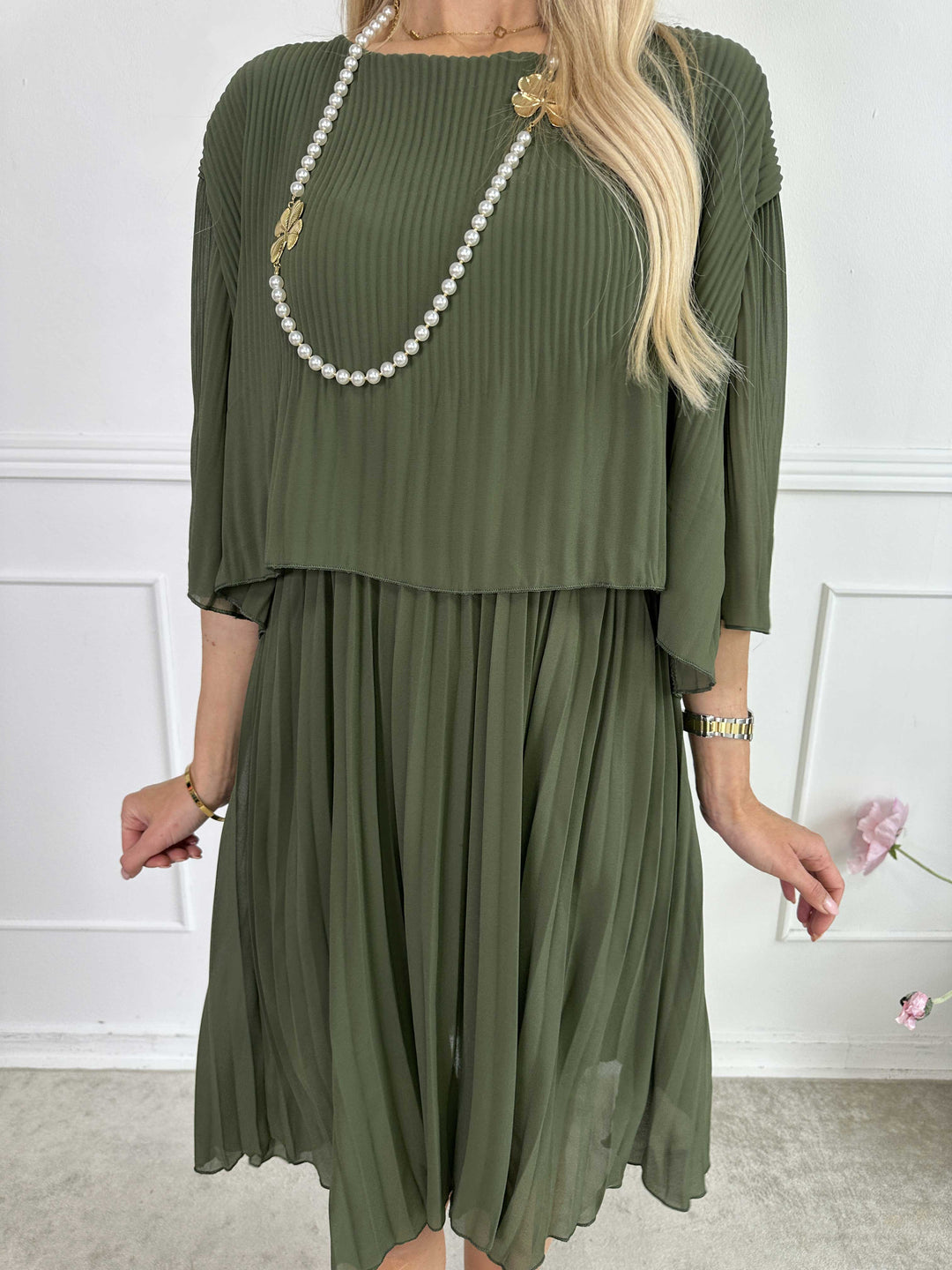 Cristina - Vestido inflable dulce con capa de rafia