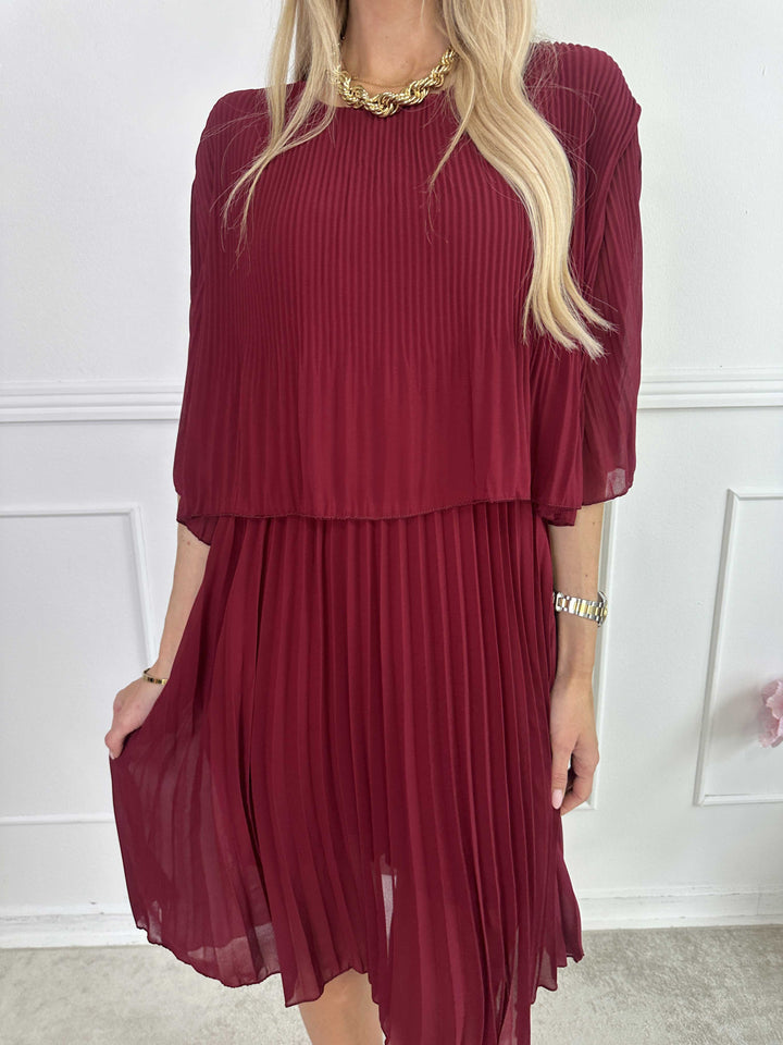 Cristina - Vestido inflable dulce con capa de rafia