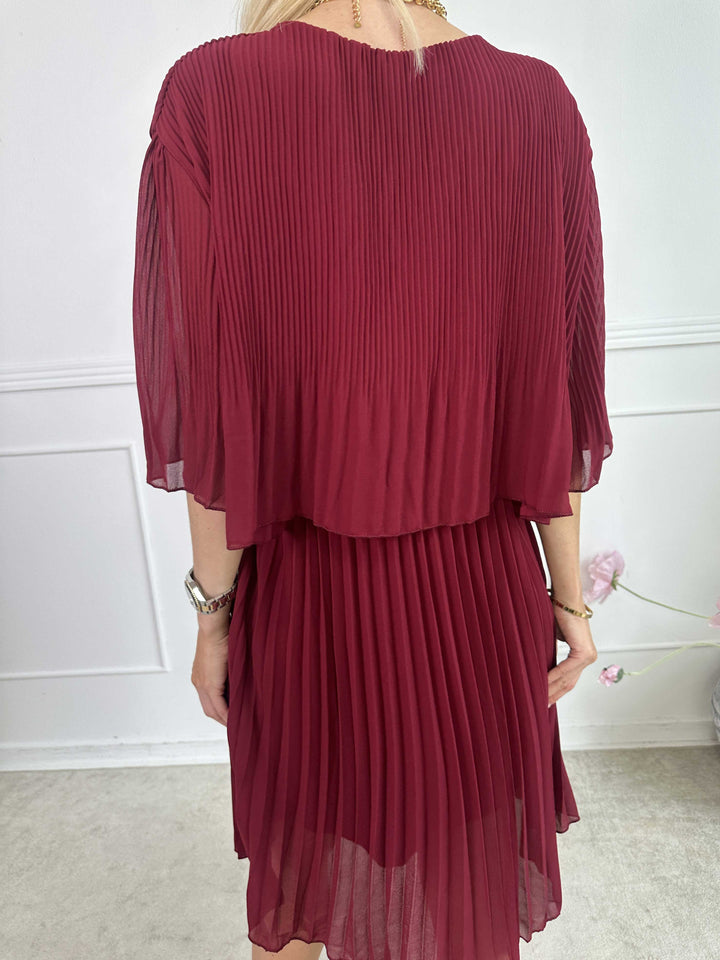 Cristina - Vestido inflable dulce con capa de rafia