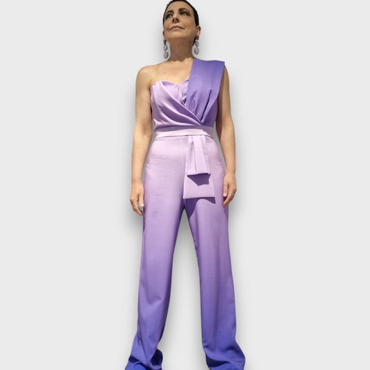 Candia – Chaqueta elegante con escote asimétrico