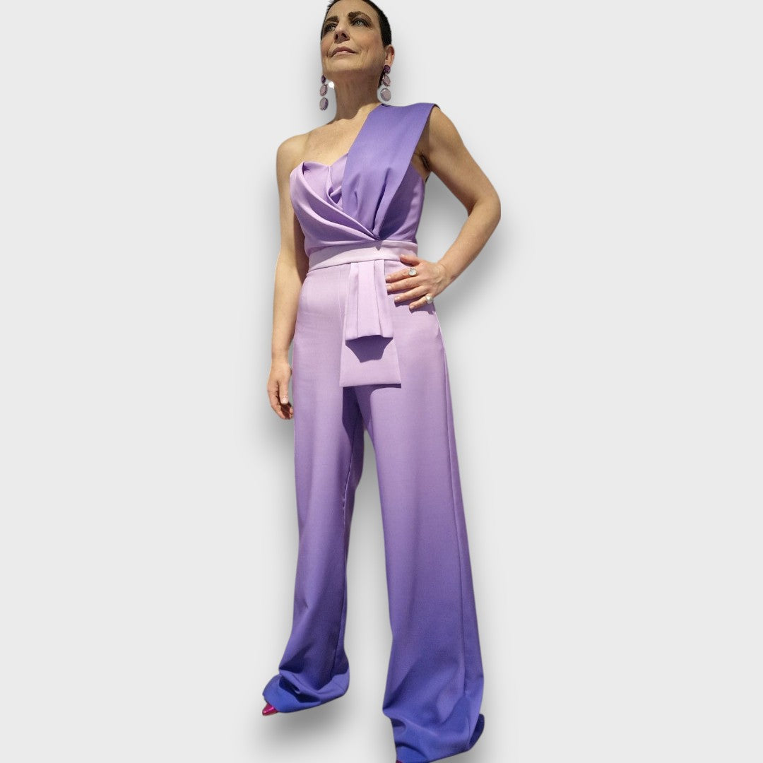 Candia – Chaqueta elegante con escote asimétrico