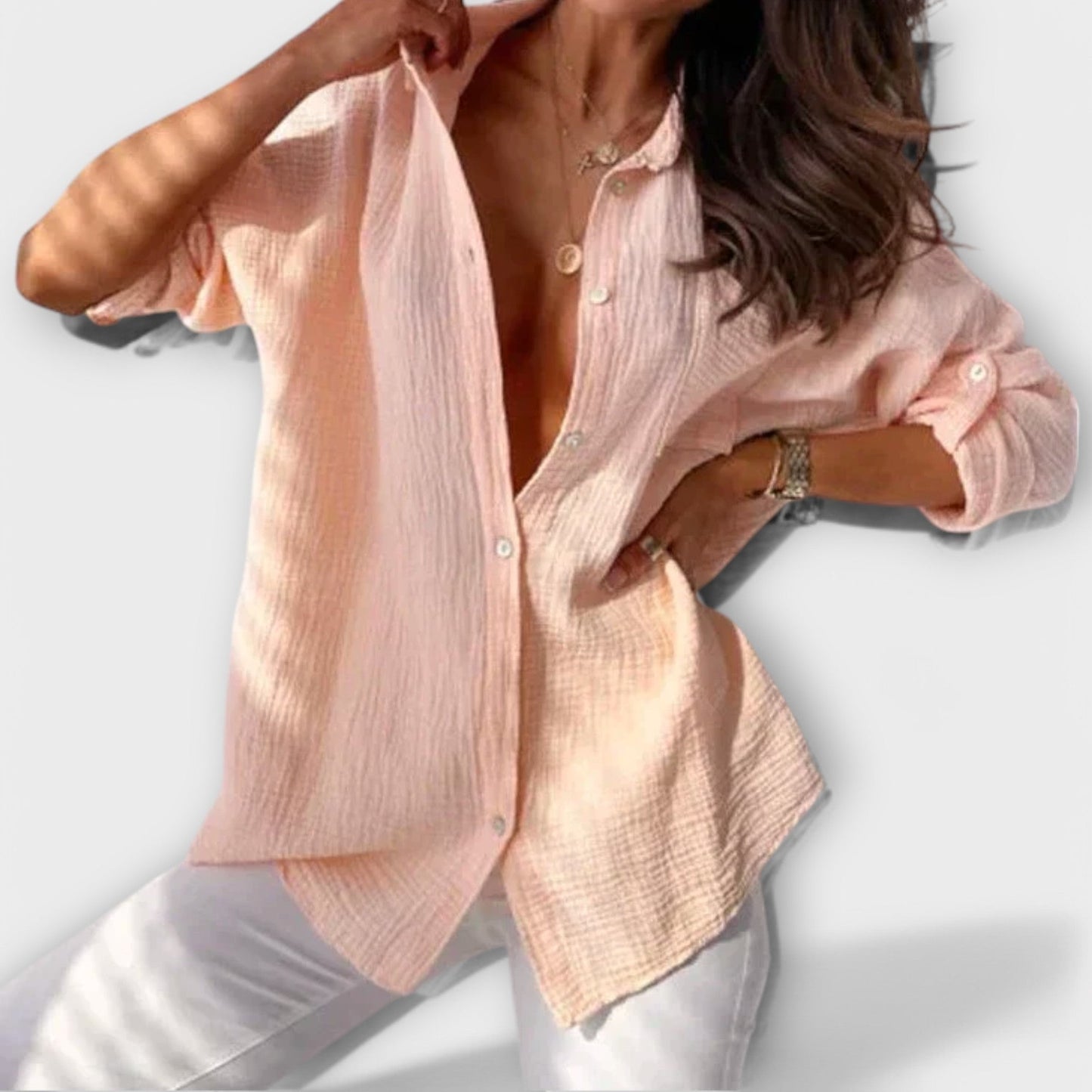 Blusa colorida de primavera y verano