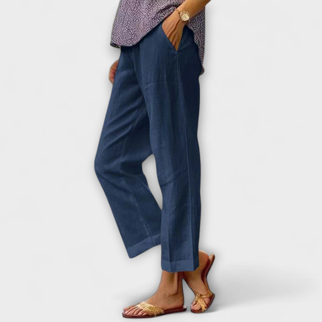 Pantalones ligeros y elegantes de verano