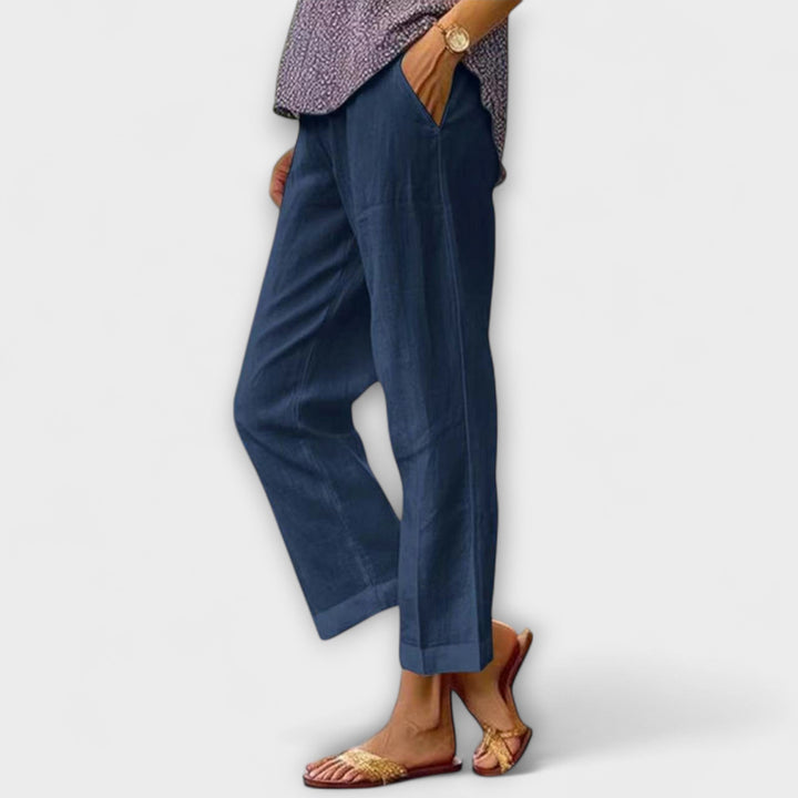 Pantalones ligeros y elegantes de verano
