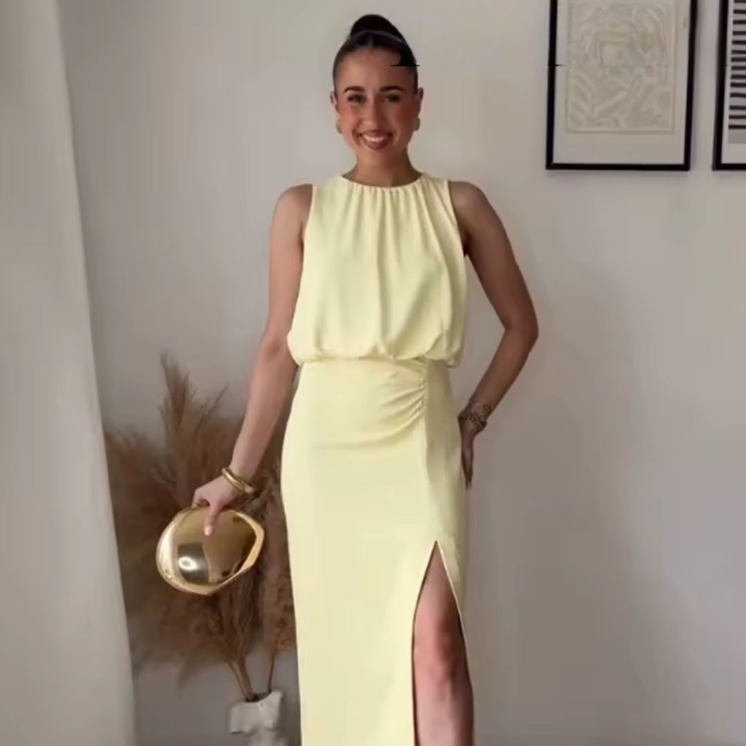 Lina™ | Vestido Midi Elegante