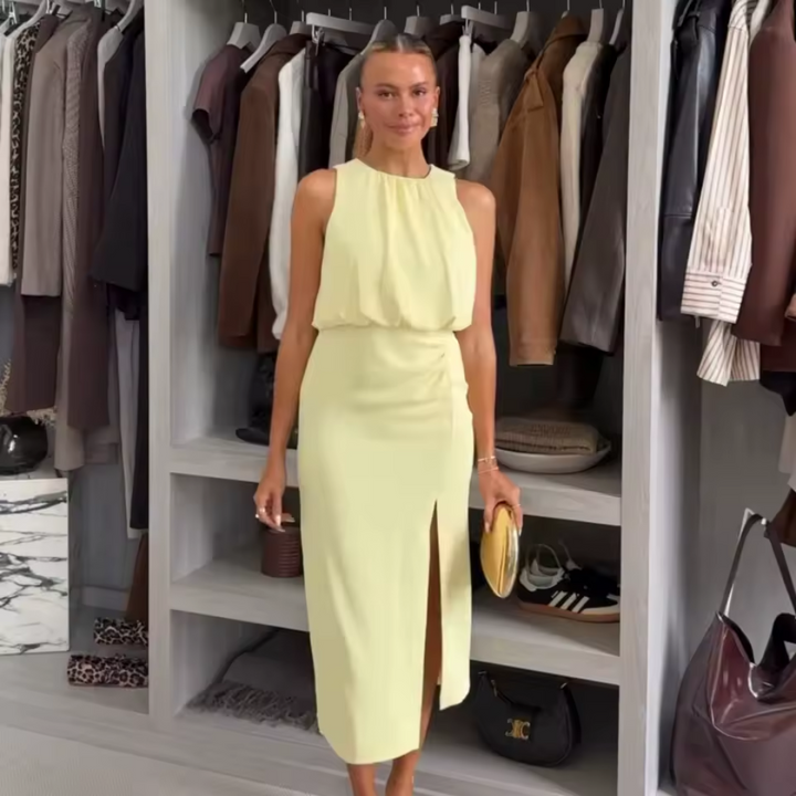 Lina™ | Vestido Midi Elegante