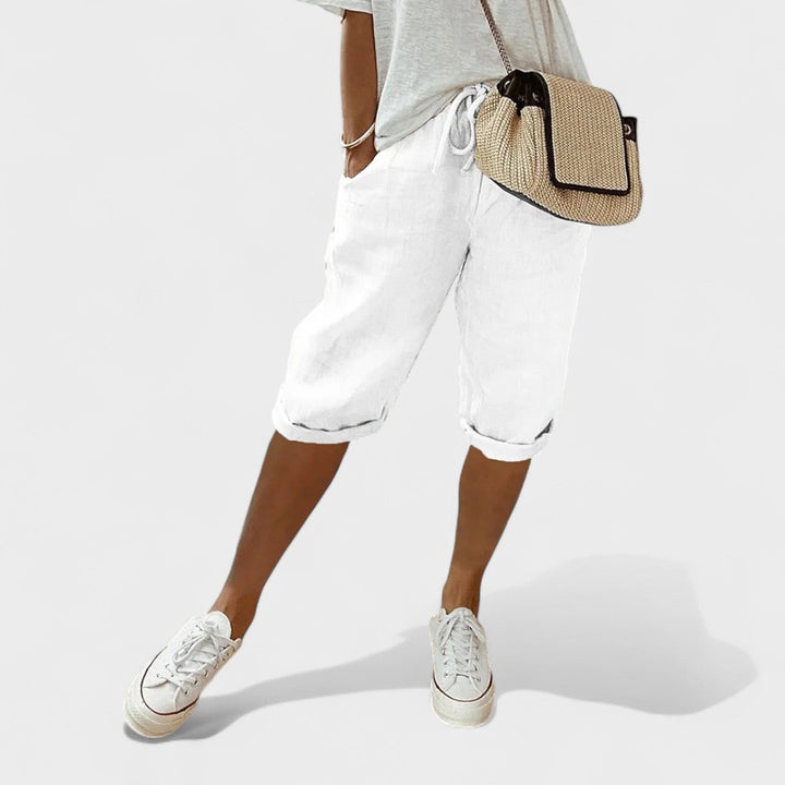 Pantalones cortos frescos y elegantes