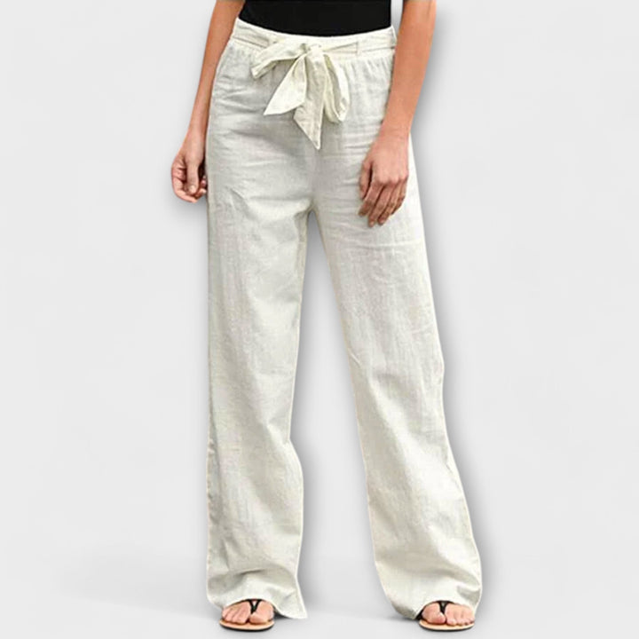 Pantalones de lino ligeros de Lauren - Comodidad y elegancia