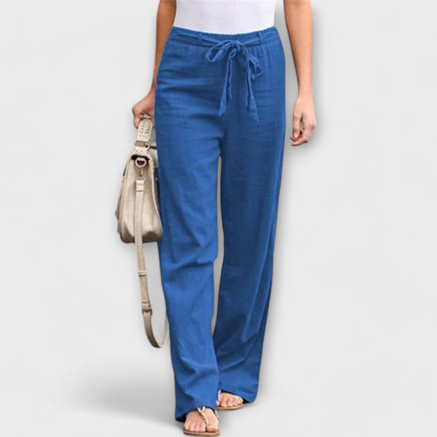 Pantalones de lino ligeros de Lauren - Comodidad y elegancia