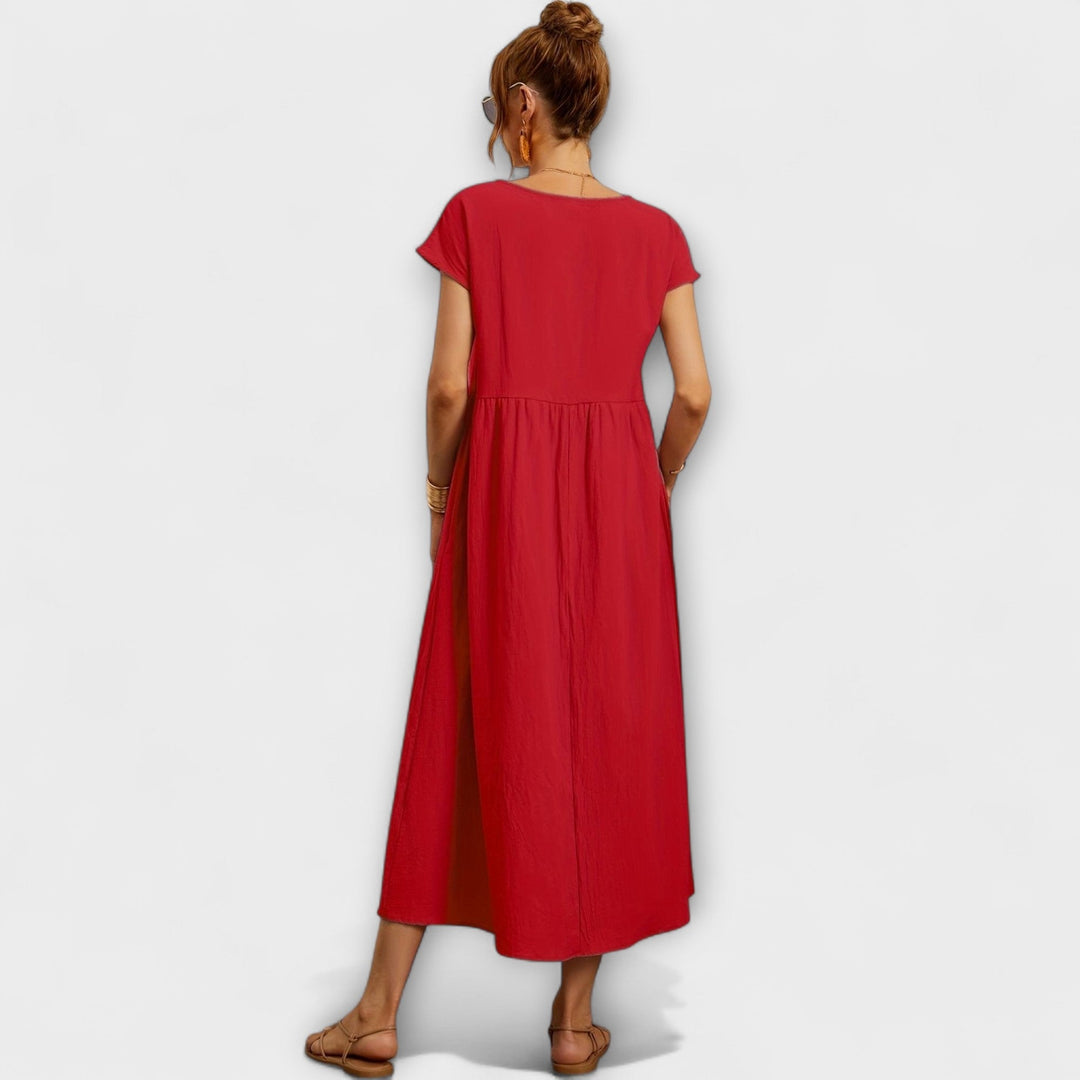 Vestido Magnolia Ligero para Mujeres - Comodidad y Elegancia Cada Día