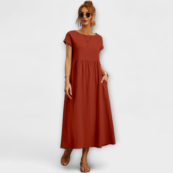 Vestido Magnolia Ligero para Mujeres - Comodidad y Elegancia Cada Día