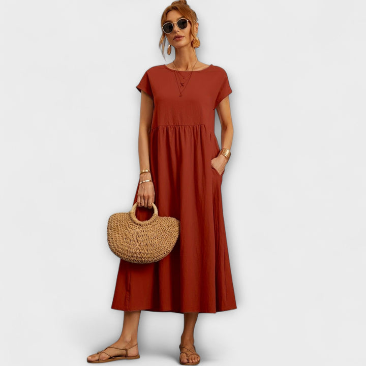 Vestido Magnolia Ligero para Mujeres - Comodidad y Elegancia Cada Día