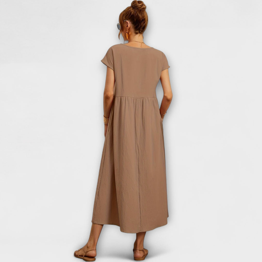 Vestido Magnolia Ligero para Mujeres - Comodidad y Elegancia Cada Día