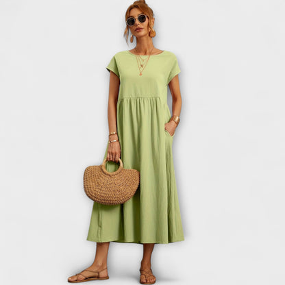 Vestido Magnolia Ligero para Mujeres - Comodidad y Elegancia Cada Día