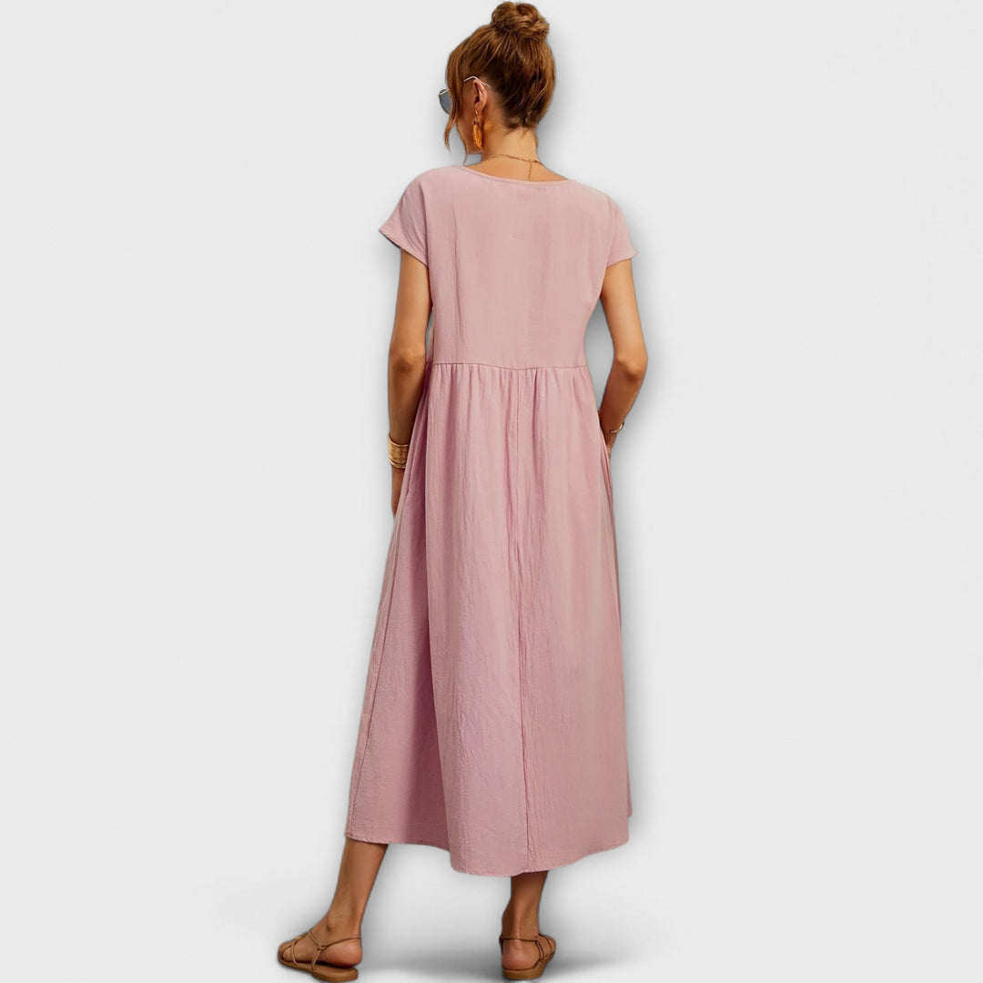 Vestido Magnolia Ligero para Mujeres - Comodidad y Elegancia Cada Día