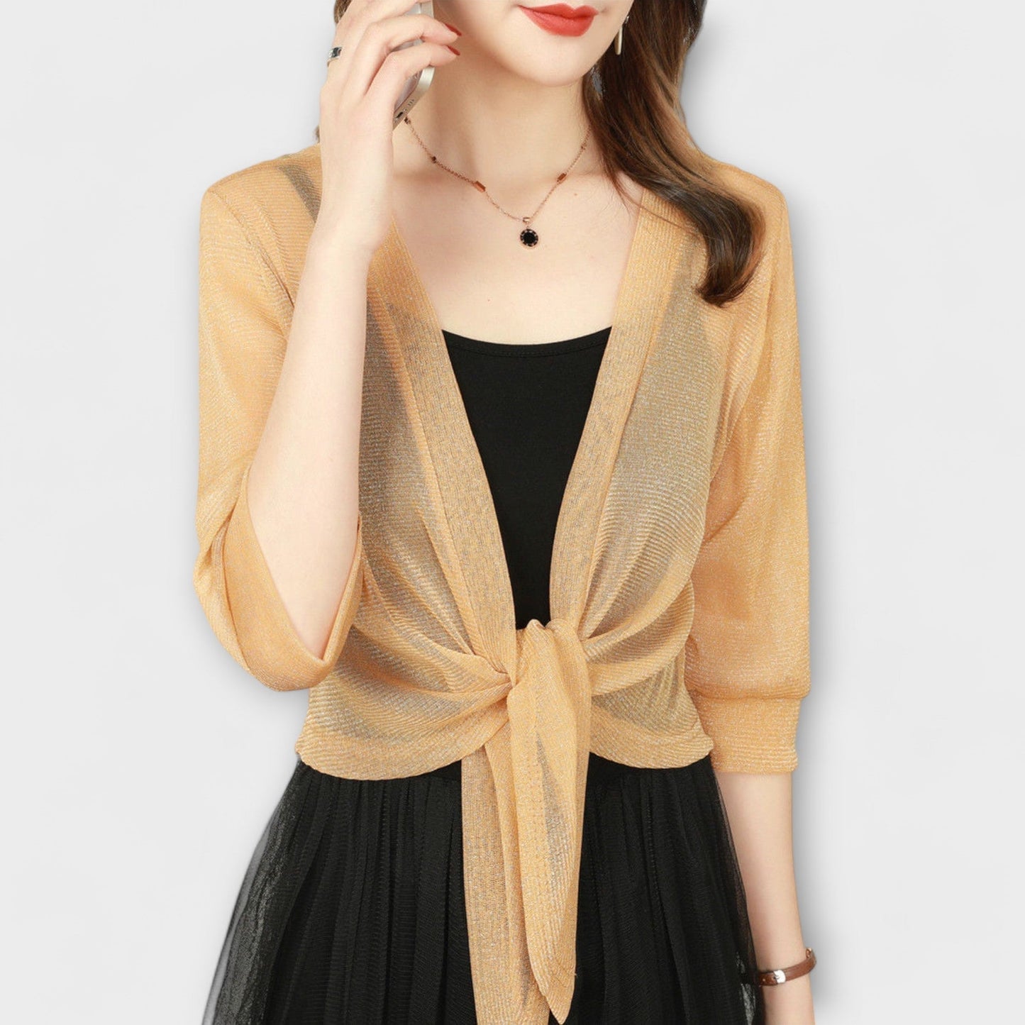 Camisa Olivia con frente abierto - comodidad y elegancia