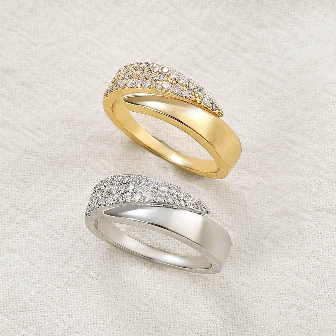 Anillo Elegante de Puerto | Apoyo al Cáncer de Mama