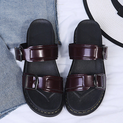 Paige – Sandalias de plataforma de verano con hebilla de comodidad