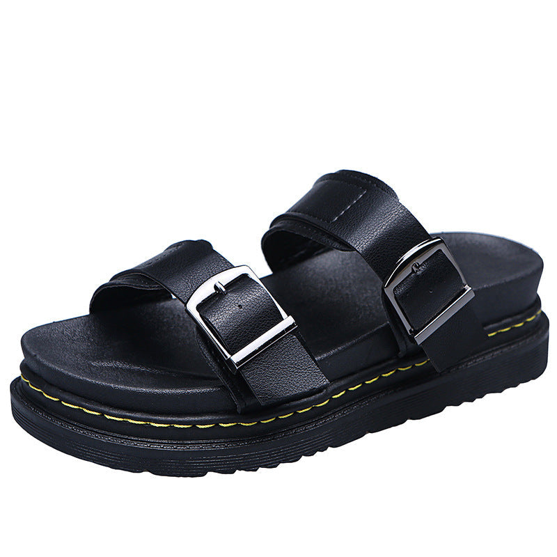 Paige – Sandalias de plataforma de verano con hebilla de comodidad
