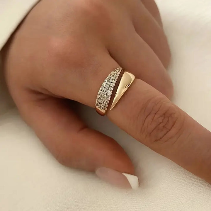 Anillo Elegante de Puerto | Apoyo al Cáncer de Mama