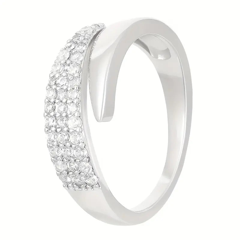 Anillo Elegante de Puerto | Apoyo al Cáncer de Mama