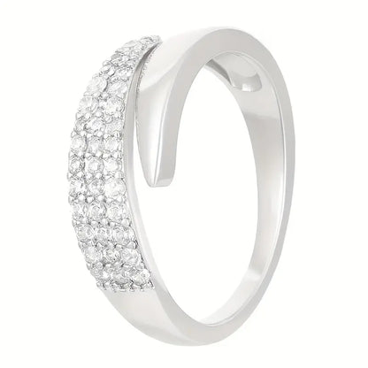 Anillo Elegante de Puerto | Apoyo al Cáncer de Mama